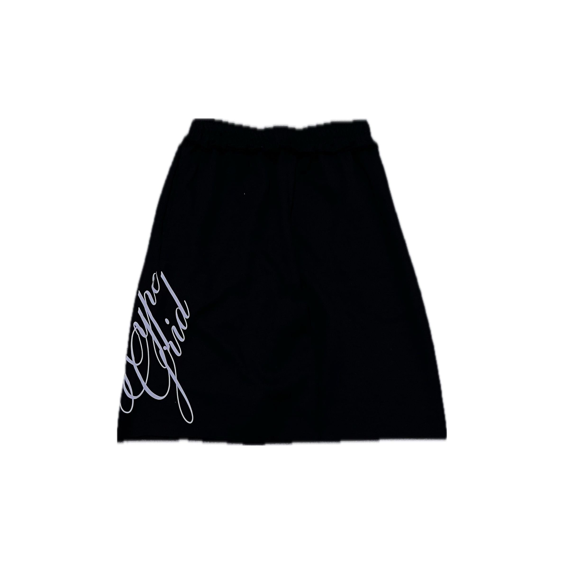 "SCRIPT" BAGGY SHORTS