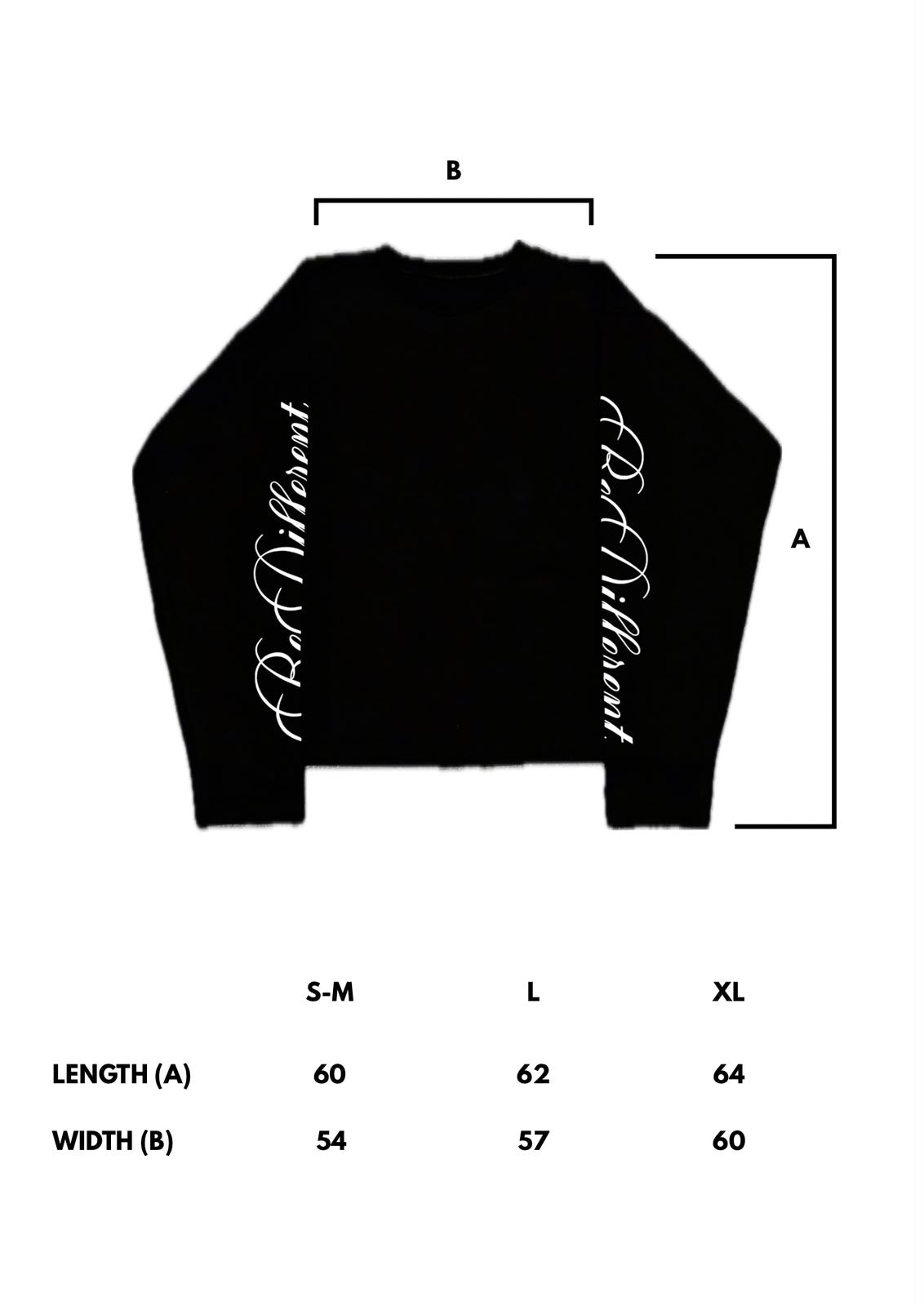 "BEDIFFERENT" LONG SLEEVE